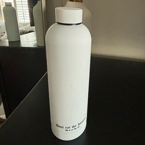 Don’t eat the Homies white water bottle